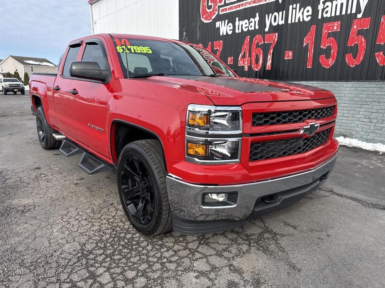 Chevrolet Silverado 1500 4WD Double Cab 143.5" LT w/1LT 2014