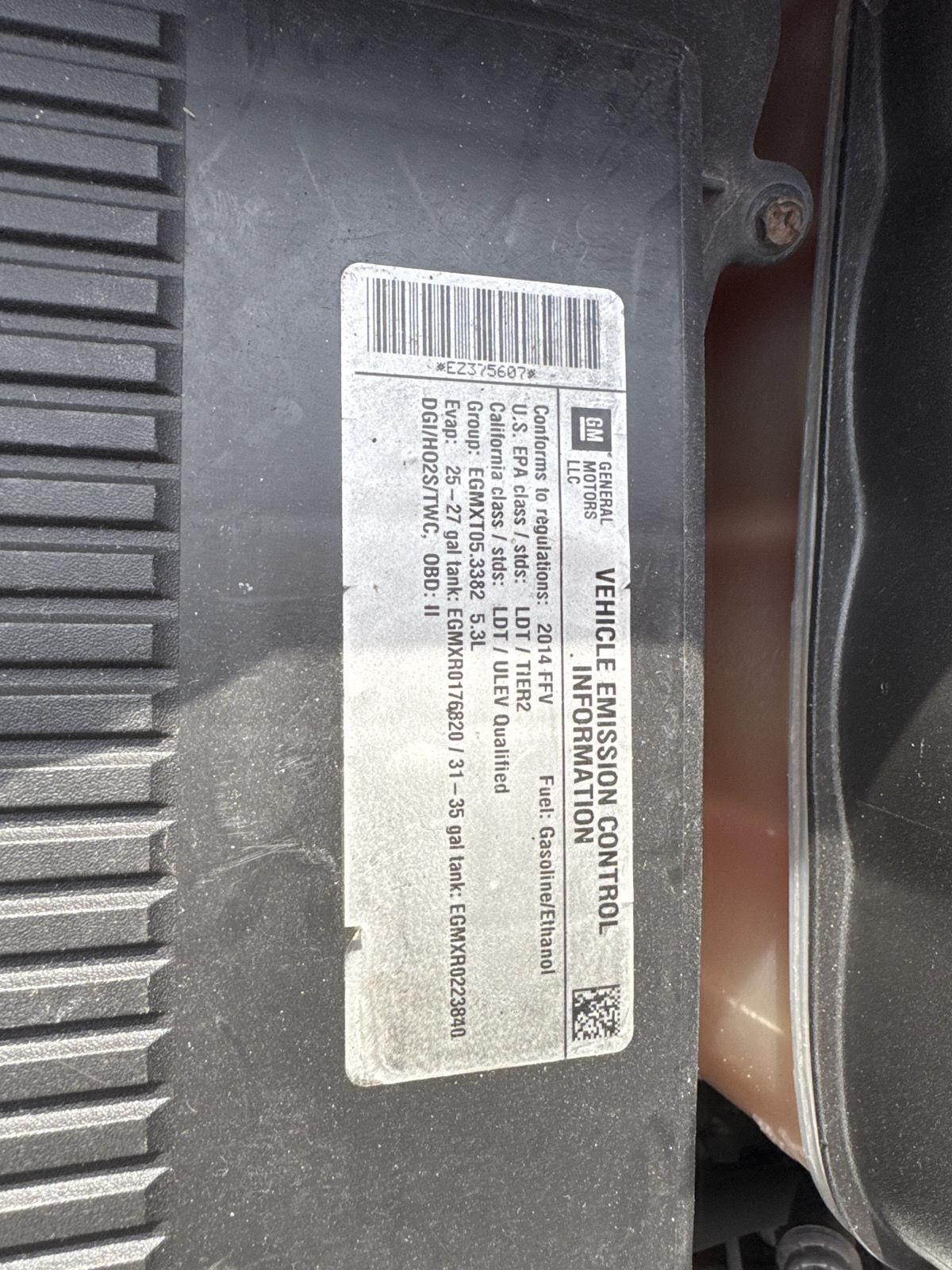 Chevrolet Silverado 1500 4WD Double Cab 143.5" LT w/1LT 2014