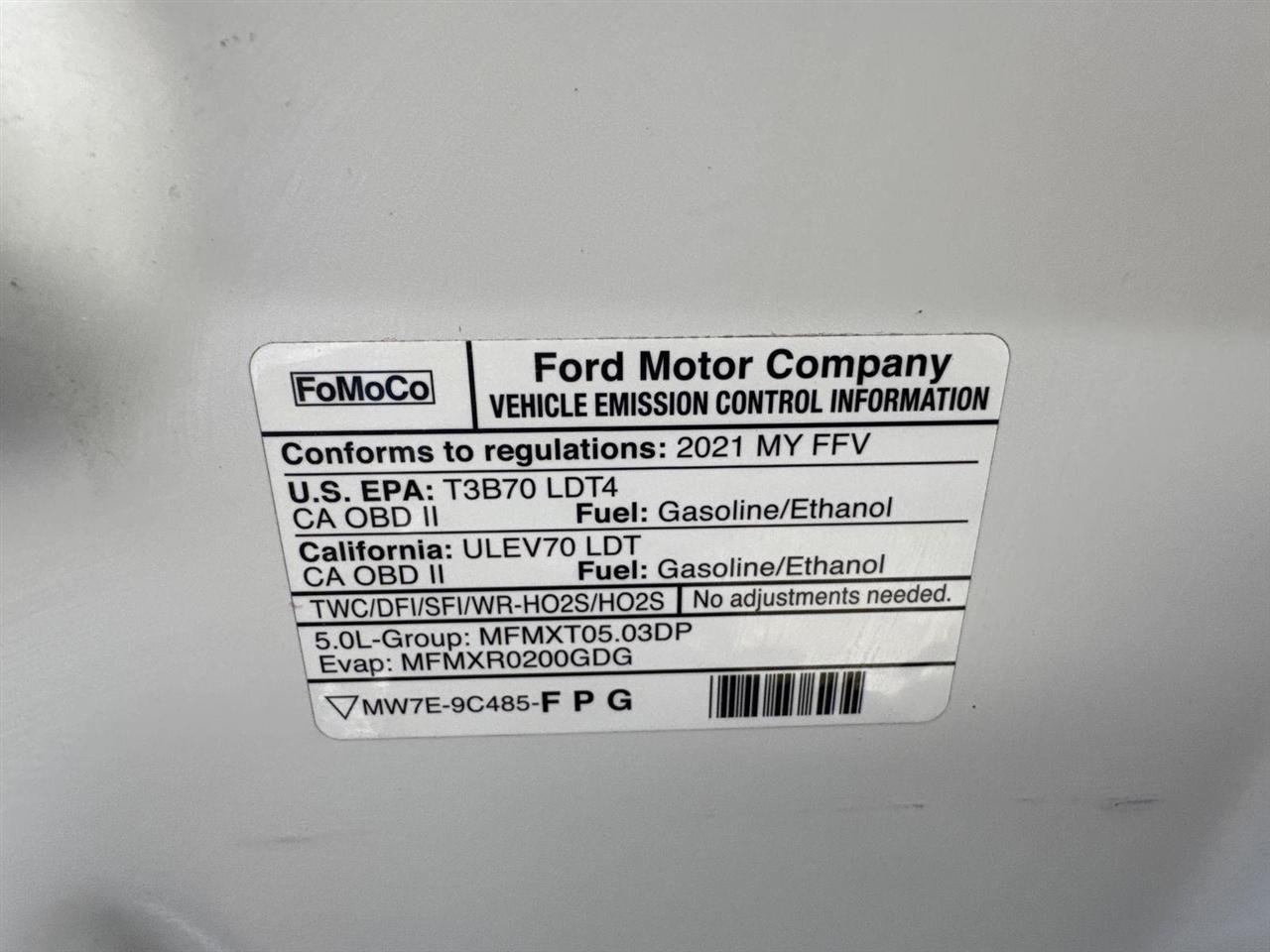 Ford F-150 XLT 4WD Reg Cab 8' Box 2021