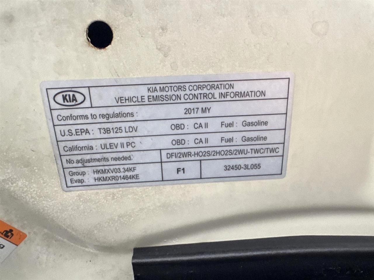 Kia Cadenza Premium Sedan 2017