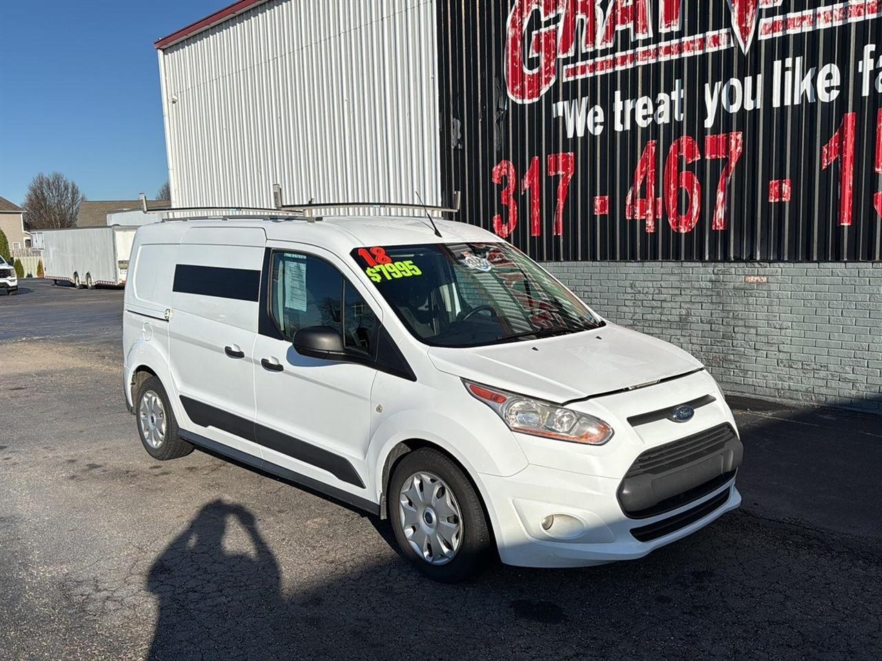 Ford Transit Connect Van XLT LWB w/Rear Symmetrical Doors 2018