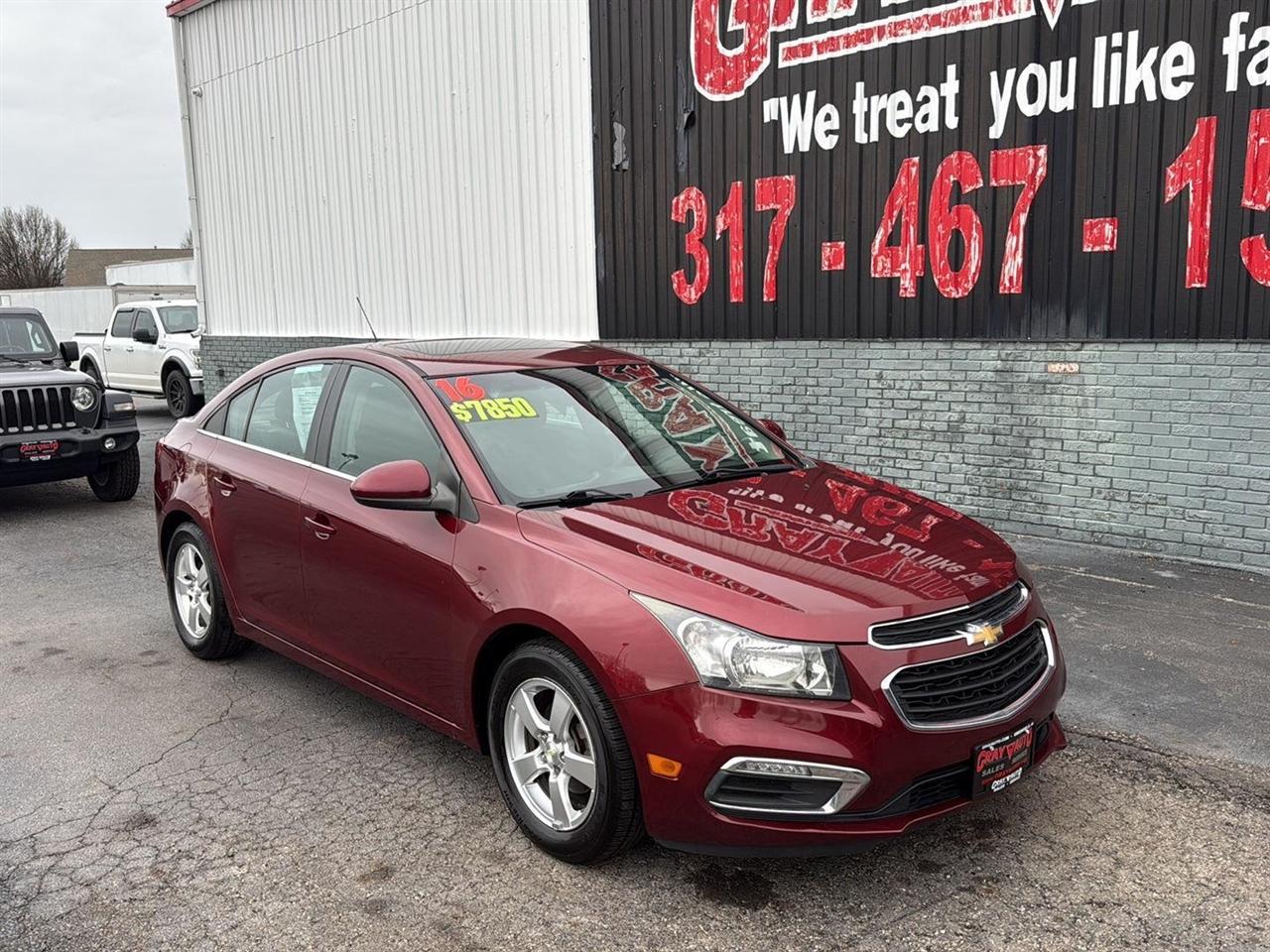 Chevrolet Cruze Limited 4dr Sdn Auto LT w/1LT 2016