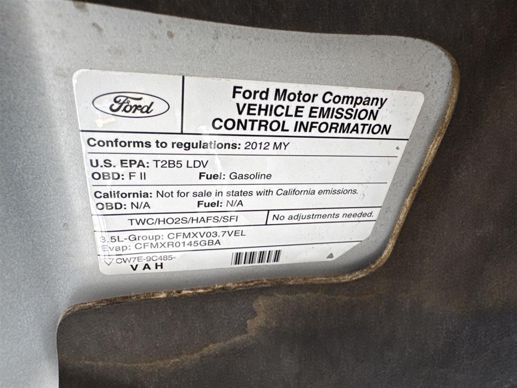 Ford Taurus 4dr Sdn Limited FWD 2012