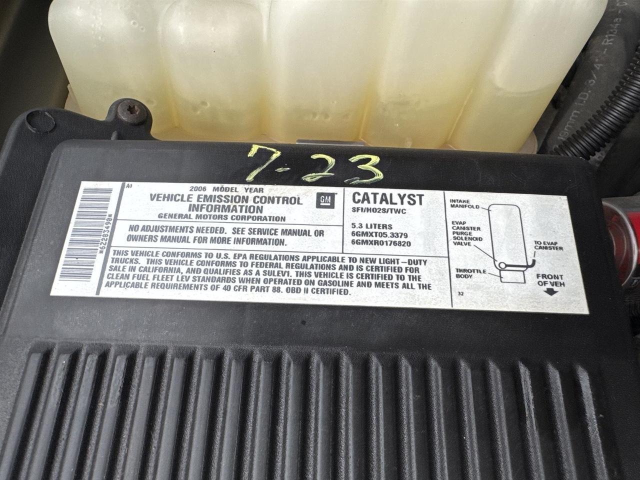 Chevrolet Silverado 1500 Ext Cab 143.5" WB 4WD LT1 2006