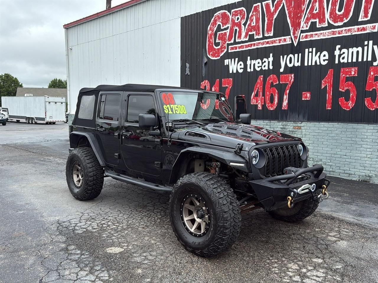 Jeep Wrangler 4WD 4dr Unlimited Rubicon 2008