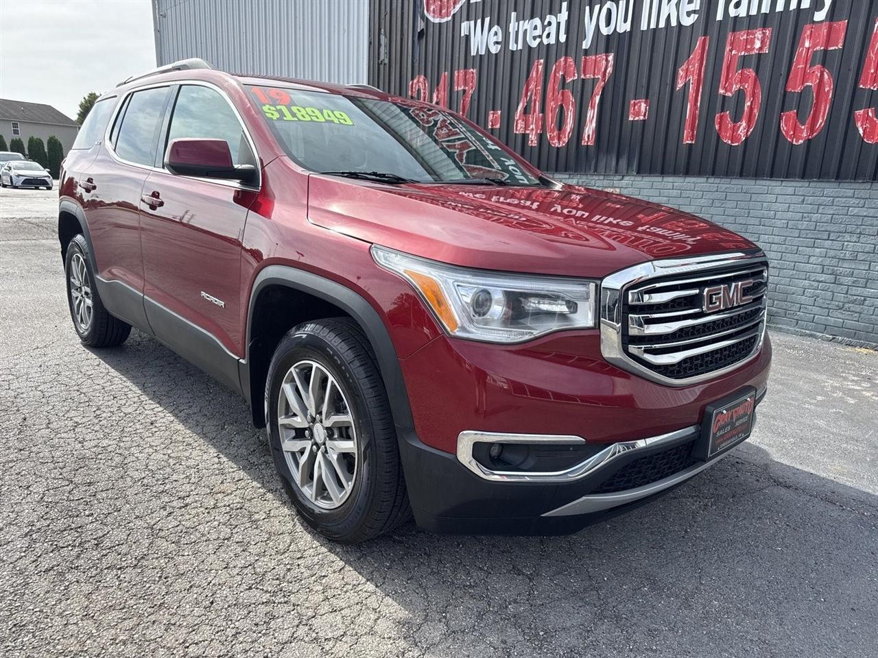 GMC Acadia FWD 4dr SLE w/SLE-2 2019