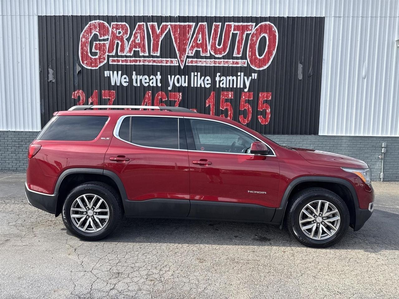2019 GMC Acadia FWD 4dr SLE w/SLE-2