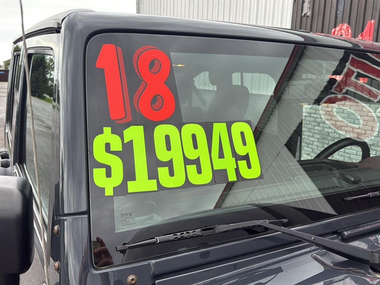 Jeep Wrangler JK Unlimited Sport S 4x4 2018