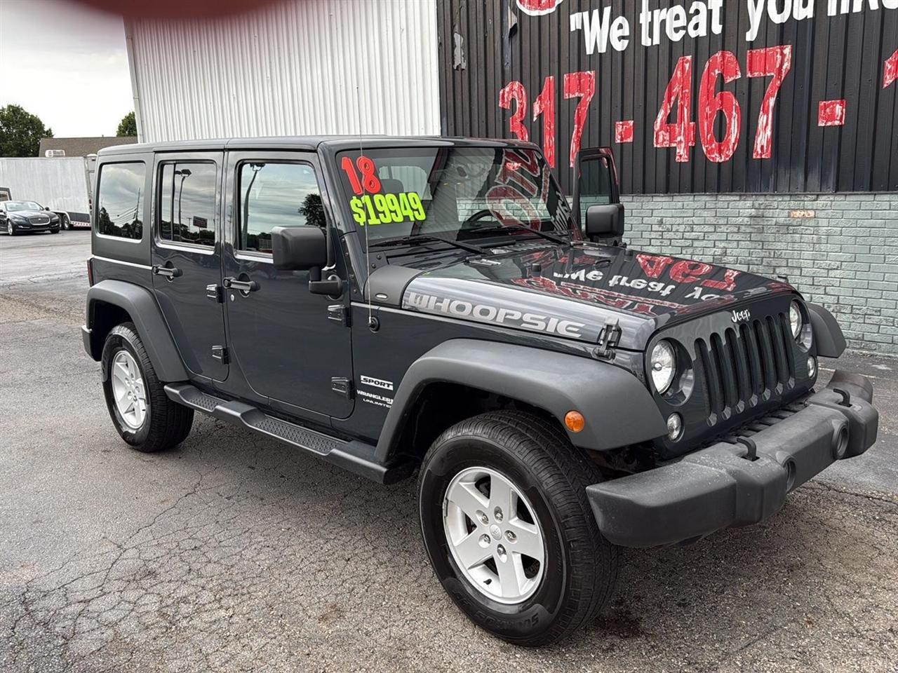 Jeep Wrangler JK Unlimited Sport S 4x4 2018