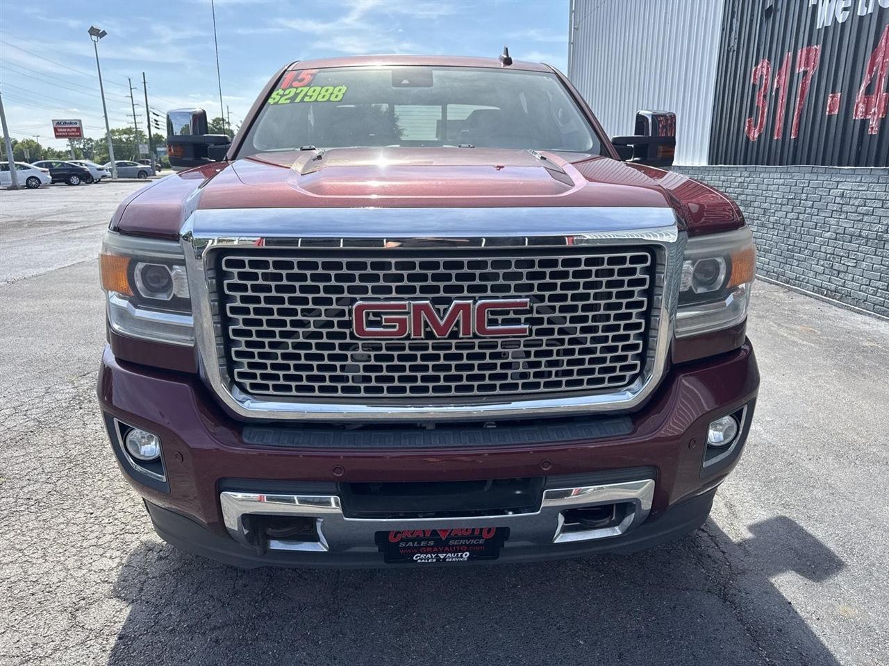 GMC Sierra 2500HD available WiFi 4WD Crew Cab 153.7" Denali 2015
