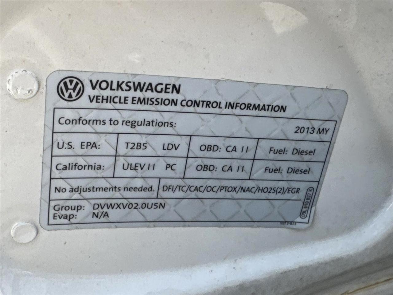 Volkswagen Jetta SportWagen 4dr DSG TDI w/Sunroof & Nav 2013