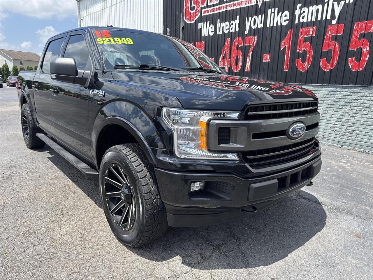 Ford F-150 XL 4WD SuperCrew 5.5' Box 2018