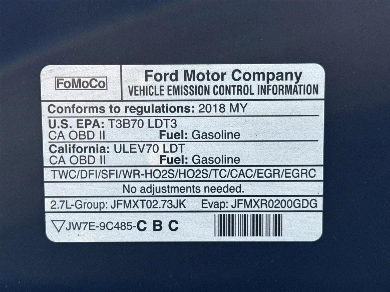 Ford F-150 XL 4WD SuperCrew 5.5' Box 2018