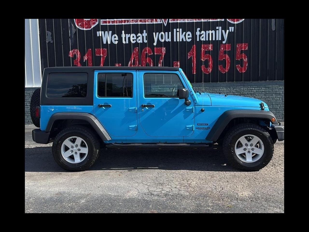 2017 Jeep Wrangler Unlimited Sport 4x4