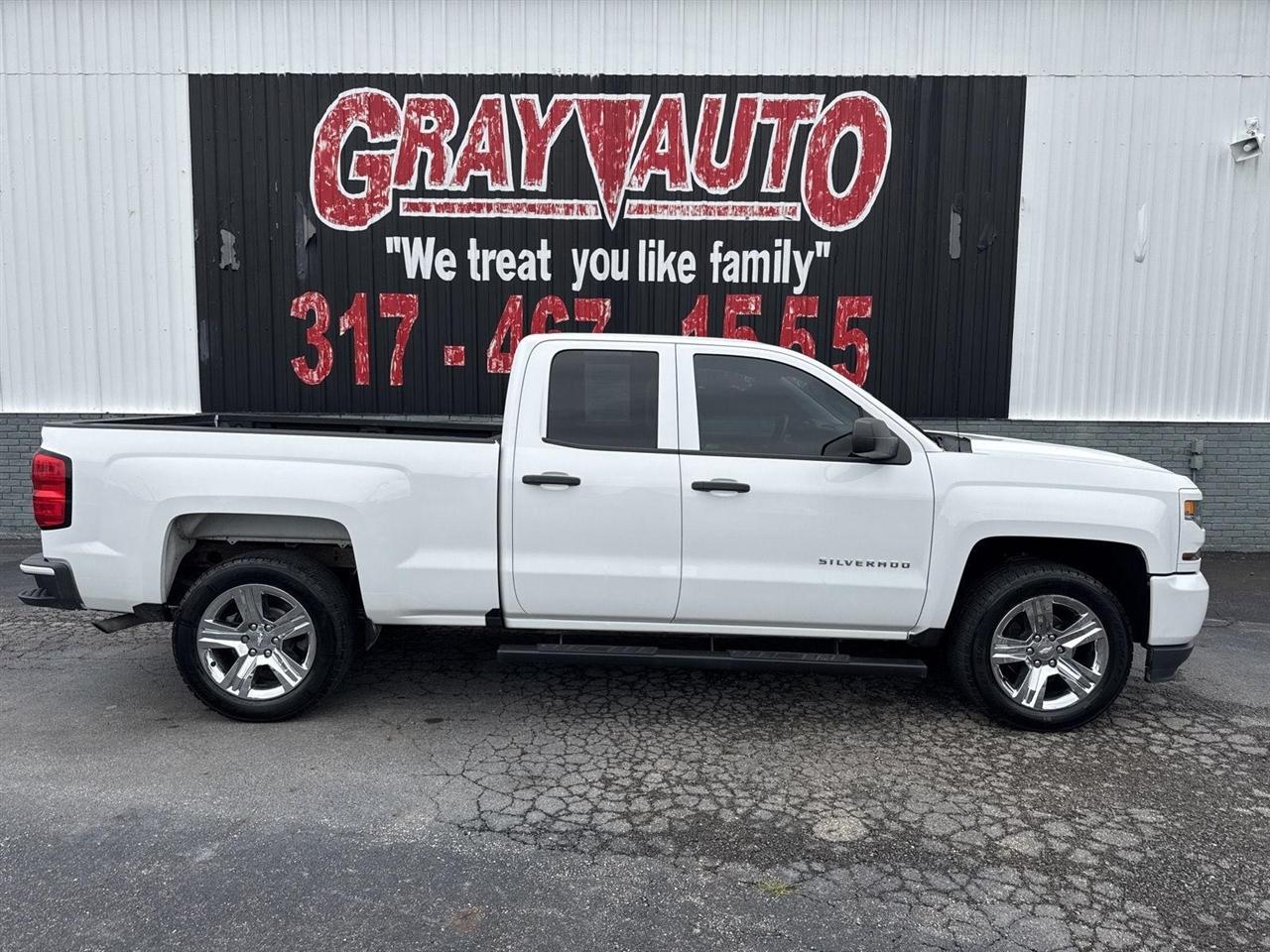 2016 Chevrolet Silverado 1500 4WD Double Cab 143.5" Custom