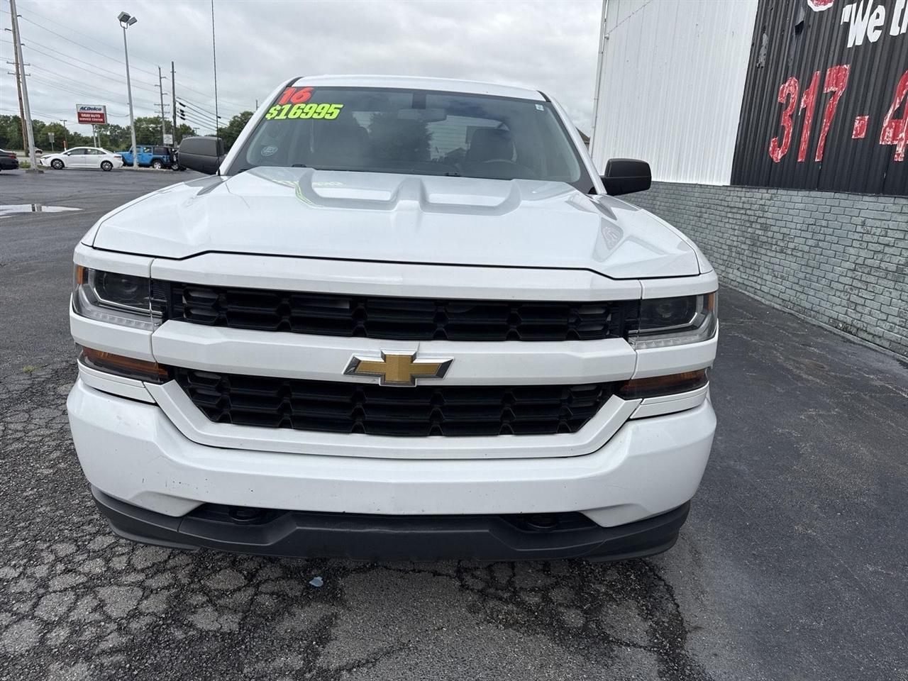 Chevrolet Silverado 1500 4WD Double Cab 143.5" Custom 2016