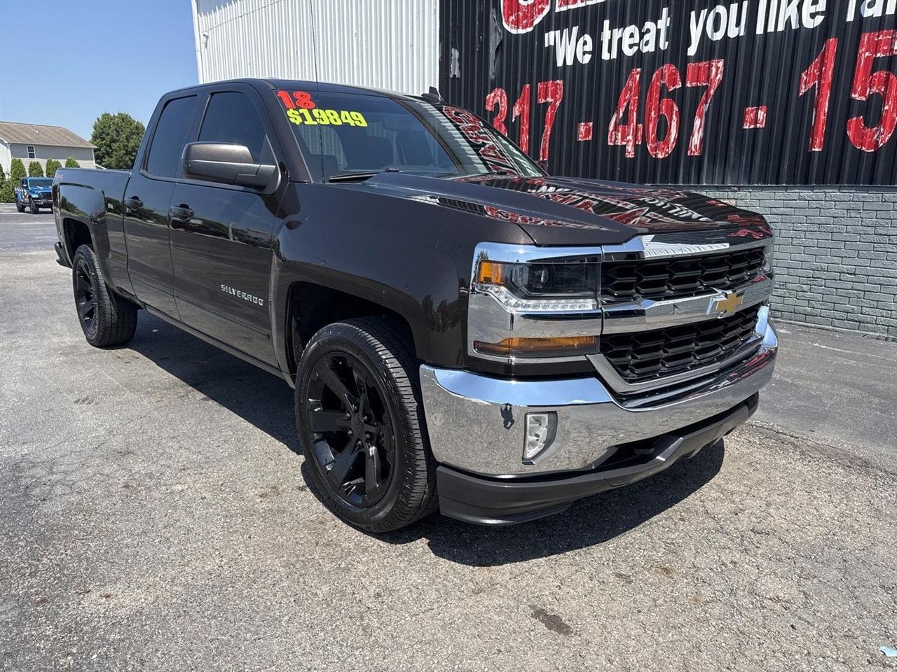 Chevrolet Silverado 1500 4WD Double Cab 143.5" LT w/1LT 2018