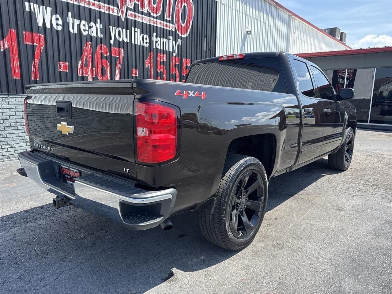 Chevrolet Silverado 1500 4WD Double Cab 143.5" LT w/1LT 2018