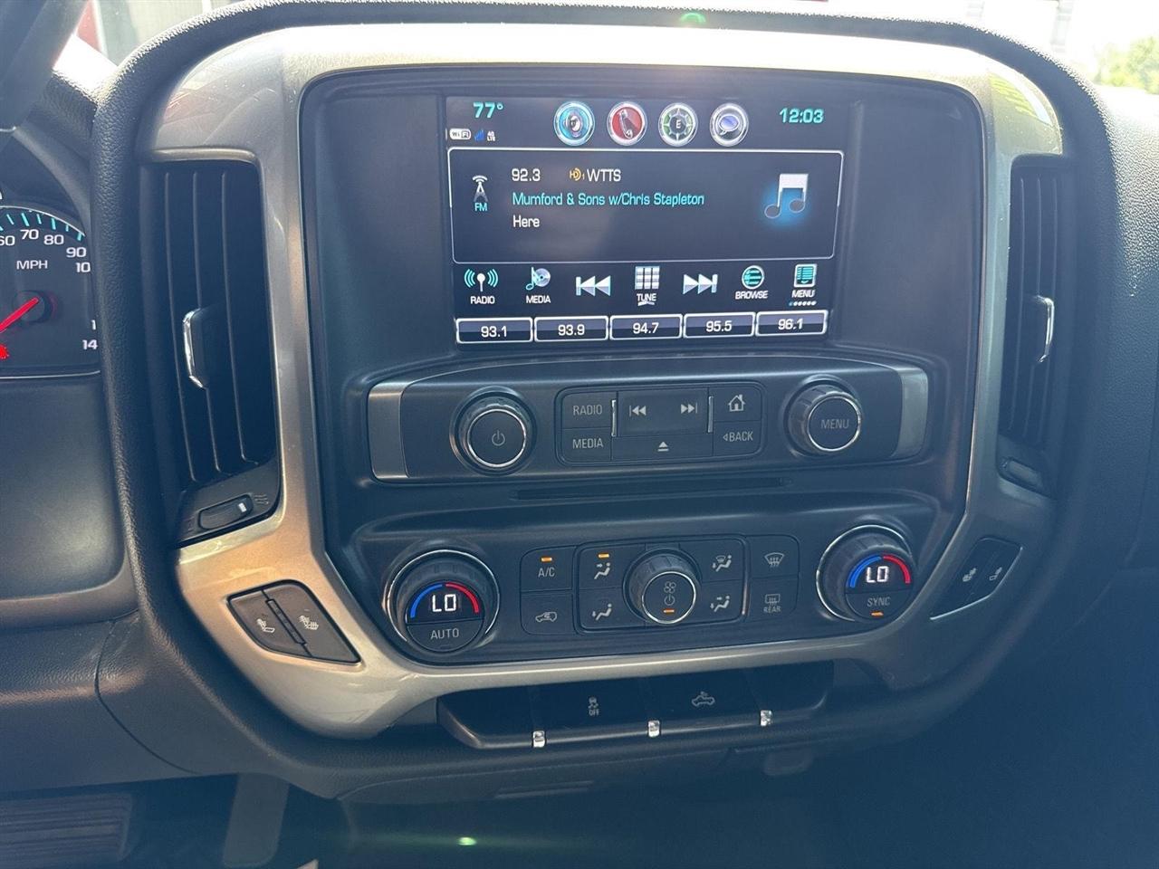 Chevrolet Silverado 1500 4WD Double Cab 143.5" LT w/1LT 2018