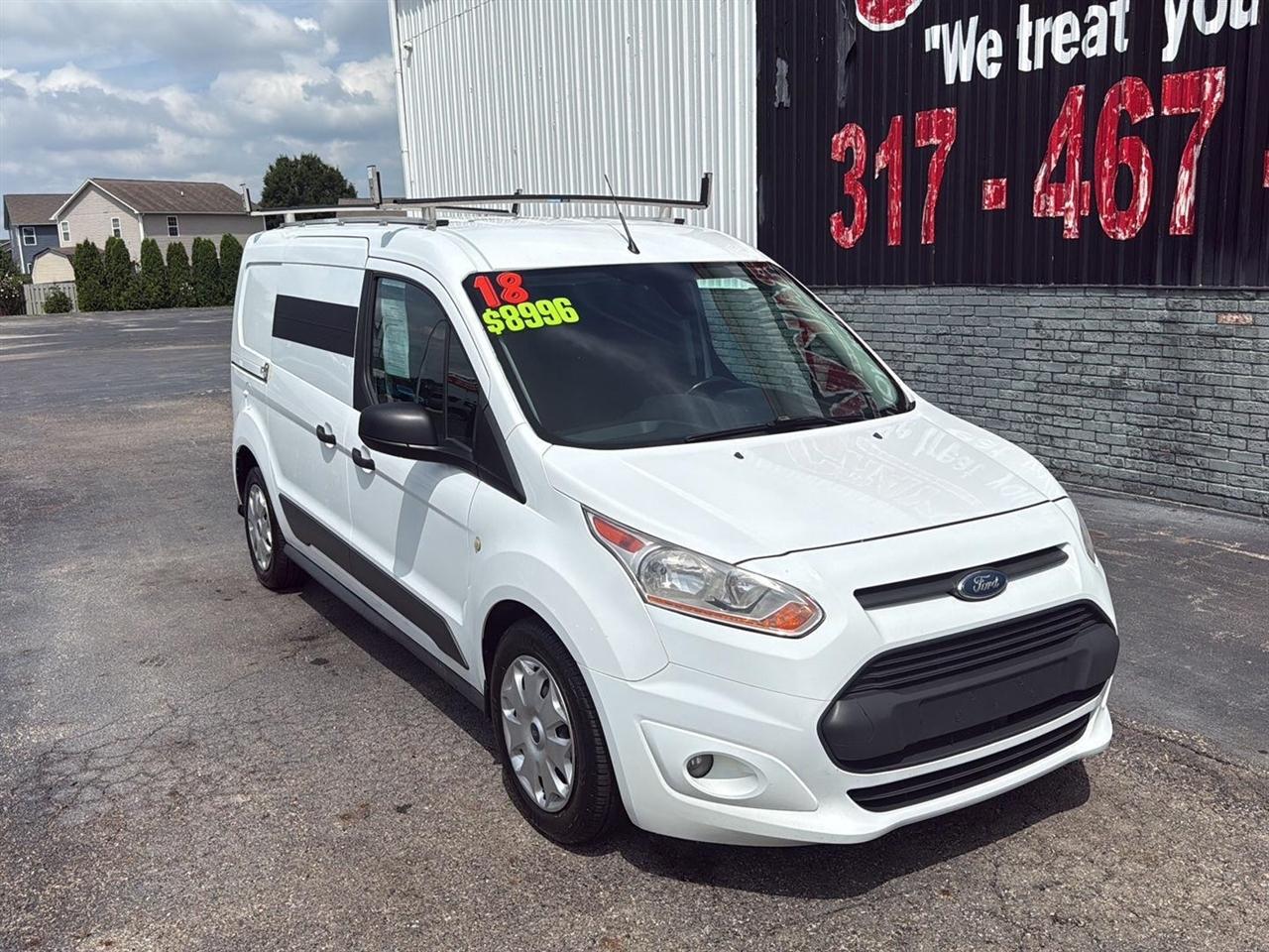 Ford Transit Connect Van XLT LWB w/Rear Symmetrical Doors 2018