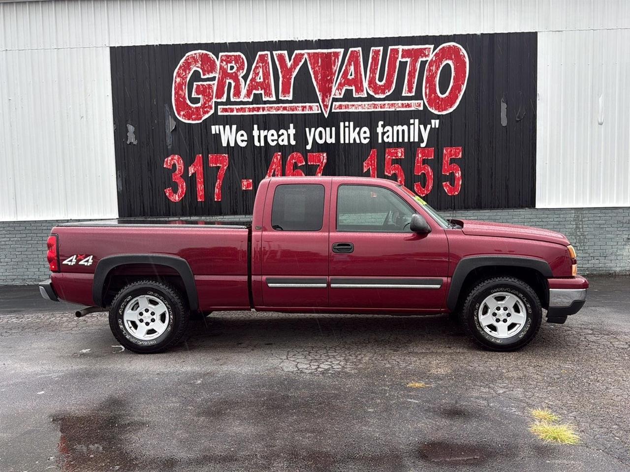 2006 Chevrolet Silverado 1500 Ext Cab 143.5" WB 4WD LT1
