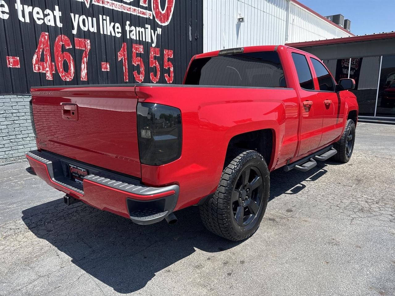 Chevrolet Silverado 1500 4WD Double Cab 143.5" Custom 2016