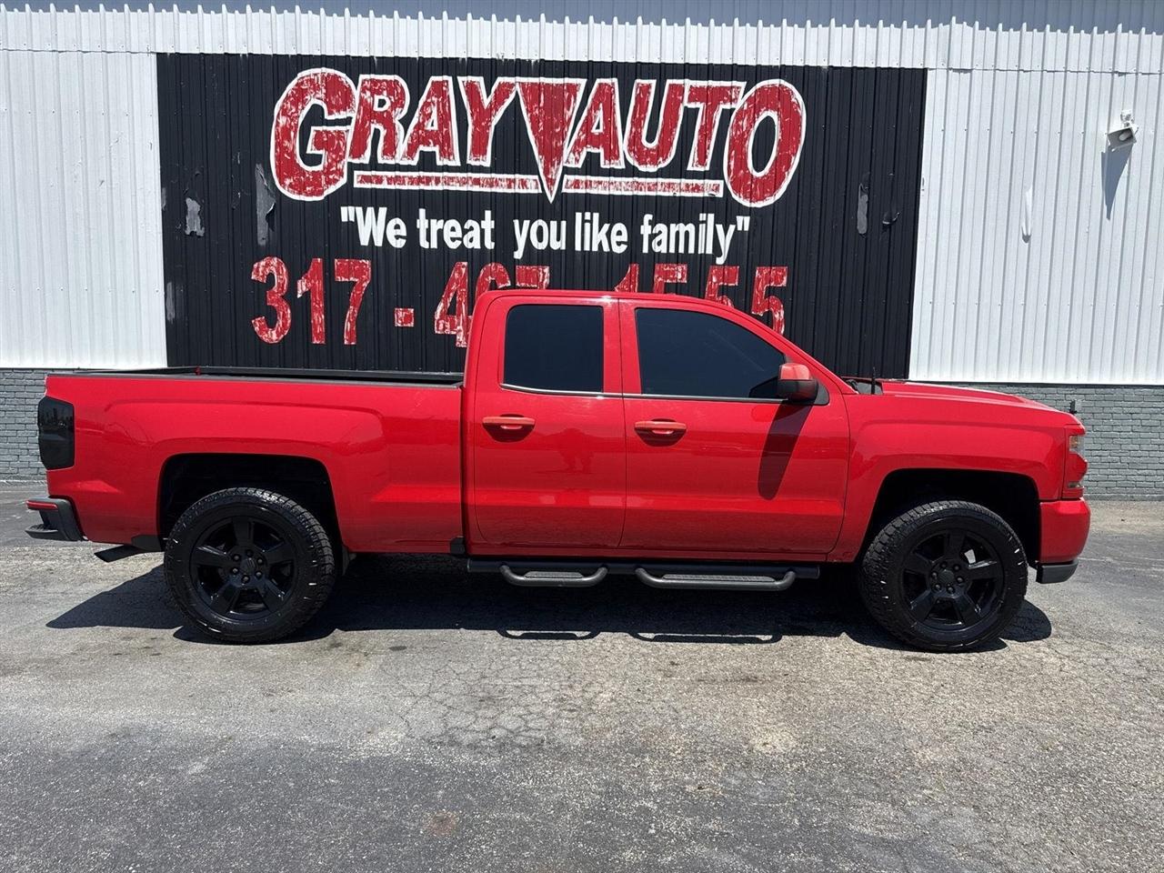 2016 Chevrolet Silverado 1500 4WD Double Cab 143.5" Custom