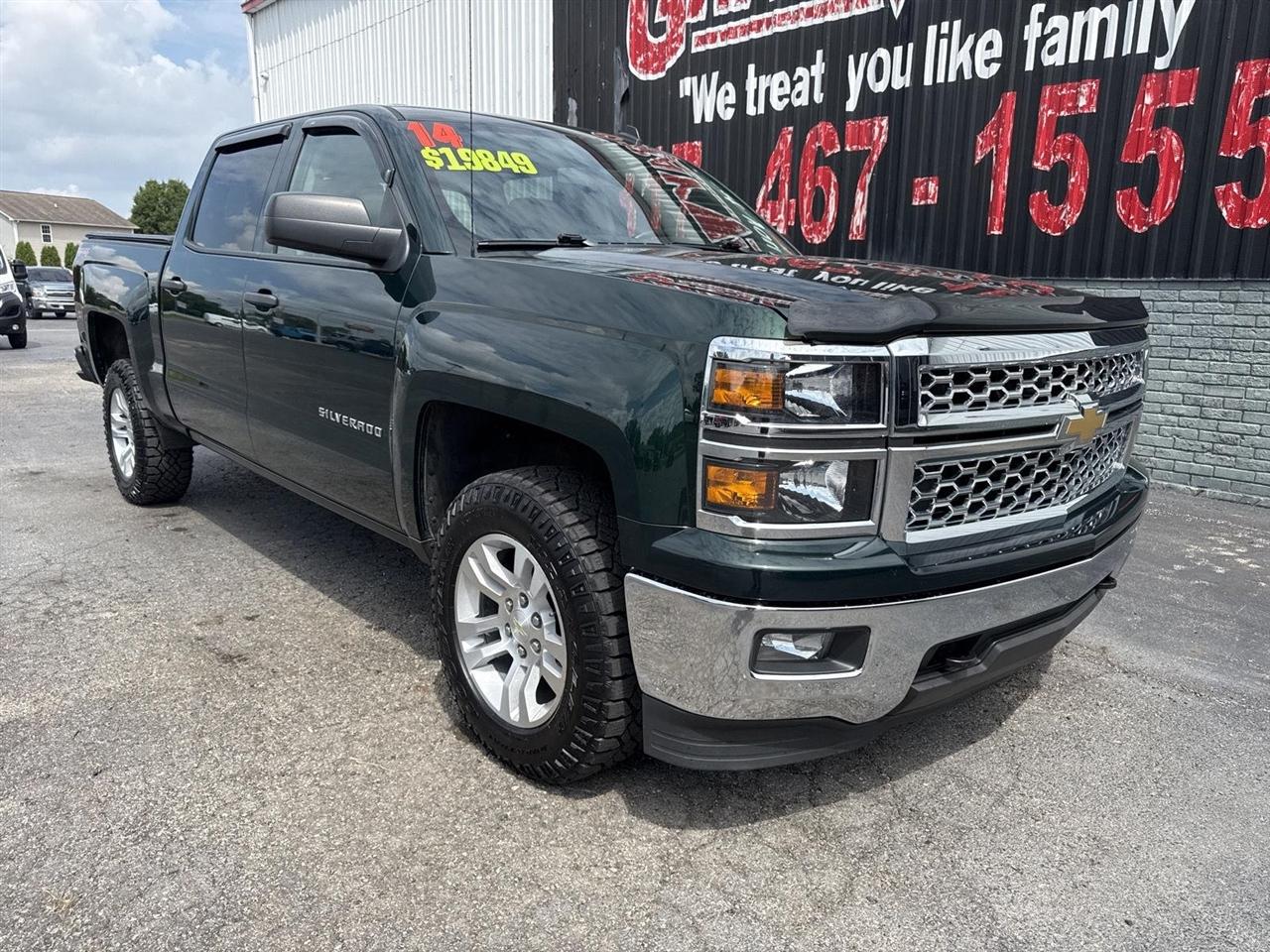 Chevrolet Silverado 1500 4WD Crew Cab 143.5" LT w/1LT 2014