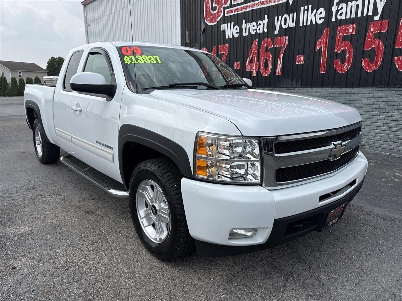 Chevrolet Silverado 1500 4WD Ext Cab 143.5" LTZ 2009