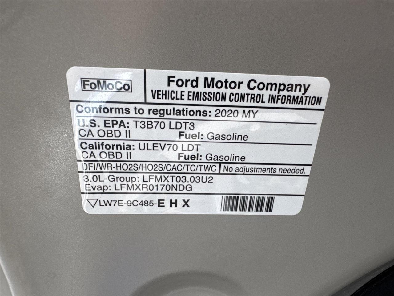 Ford Explorer Platinum 4WD 2020