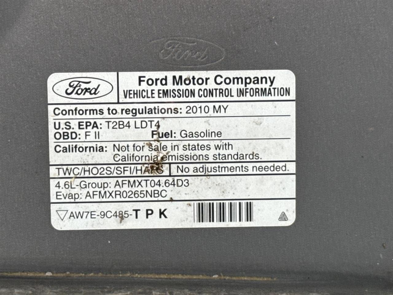 Ford F-150 4WD SuperCab 145" XLT 2010