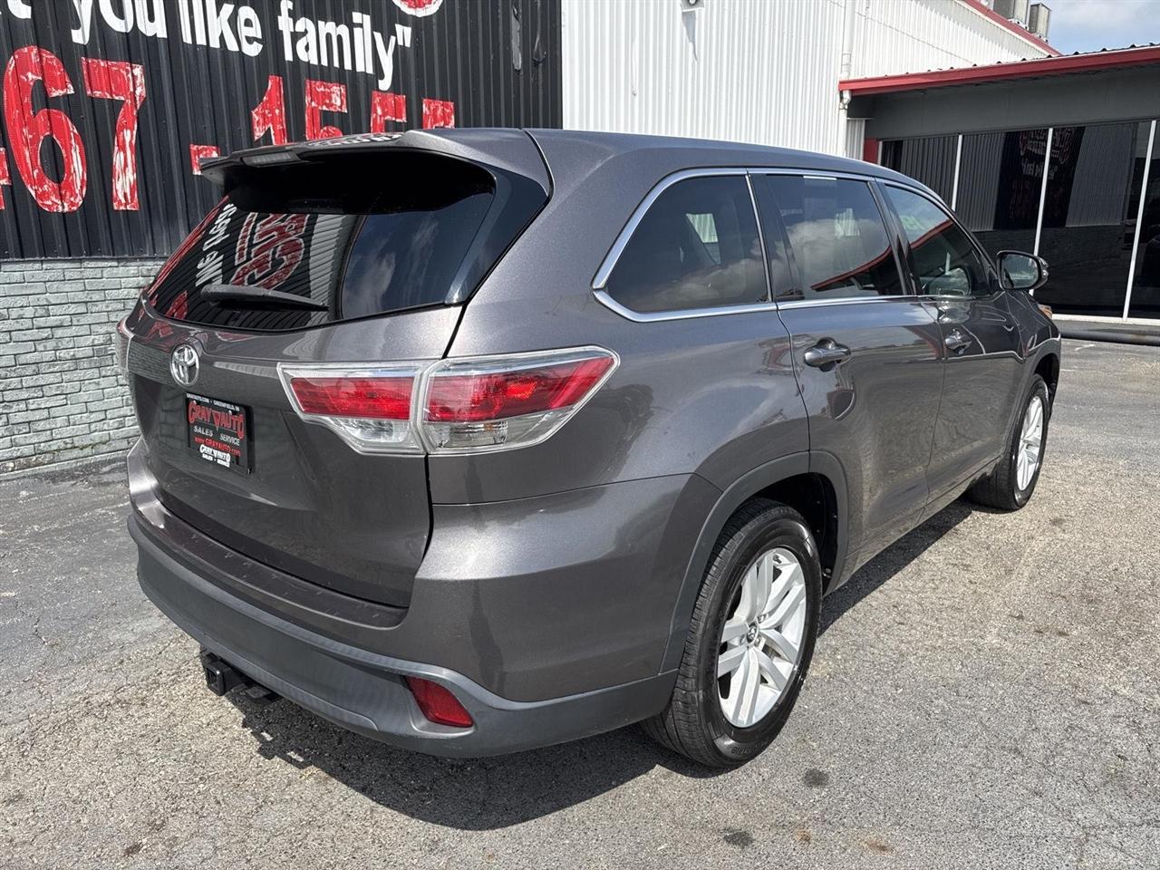 Toyota Highlander FWD 4dr V6 LE (Natl) 2016