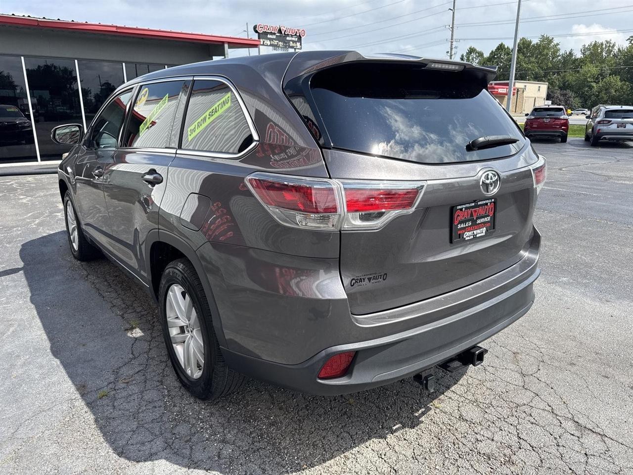 Toyota Highlander FWD 4dr V6 LE (Natl) 2016