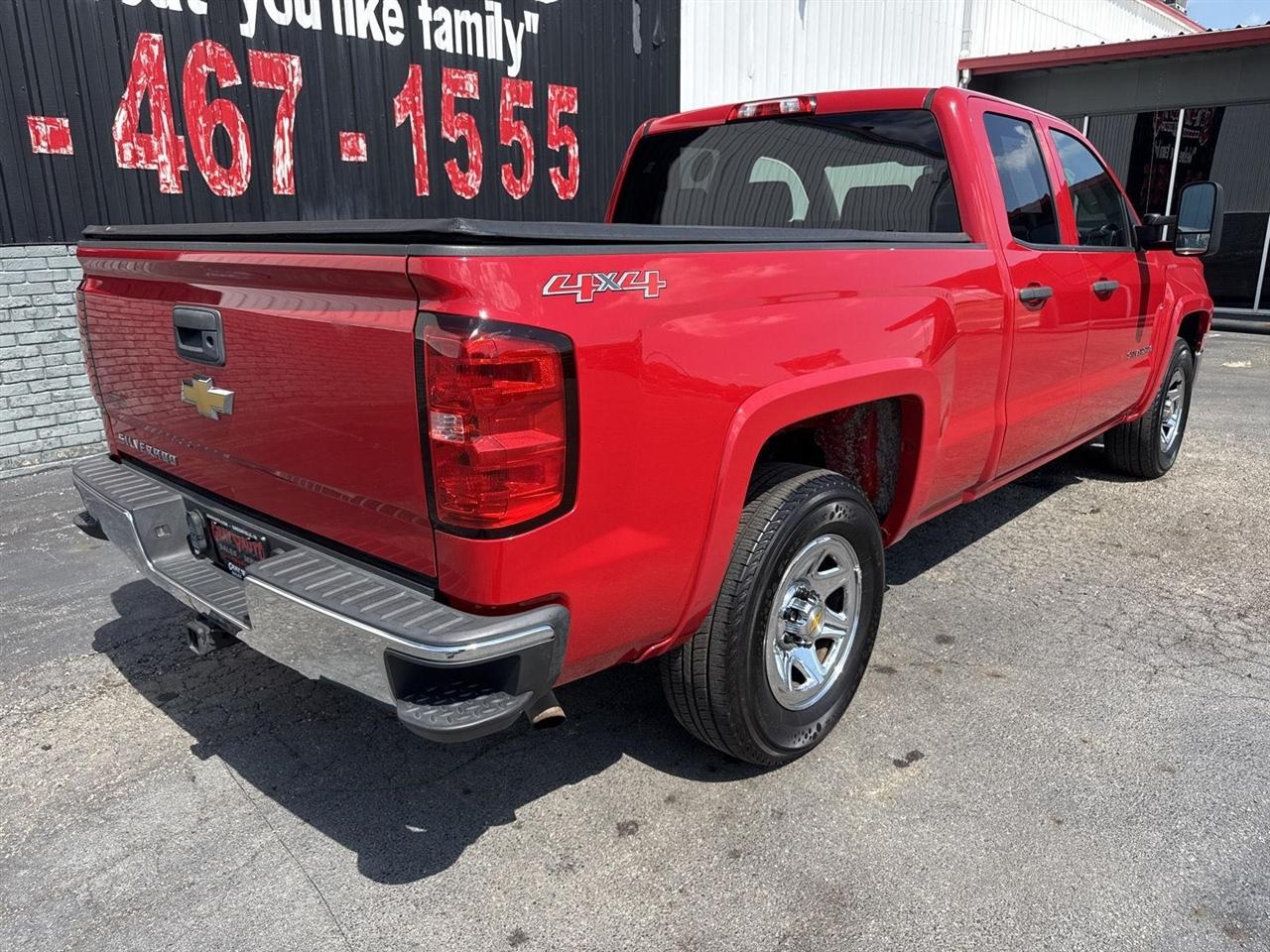 Chevrolet Silverado 1500 4WD Double Cab 143.5" Work Truck w/2WT 2014