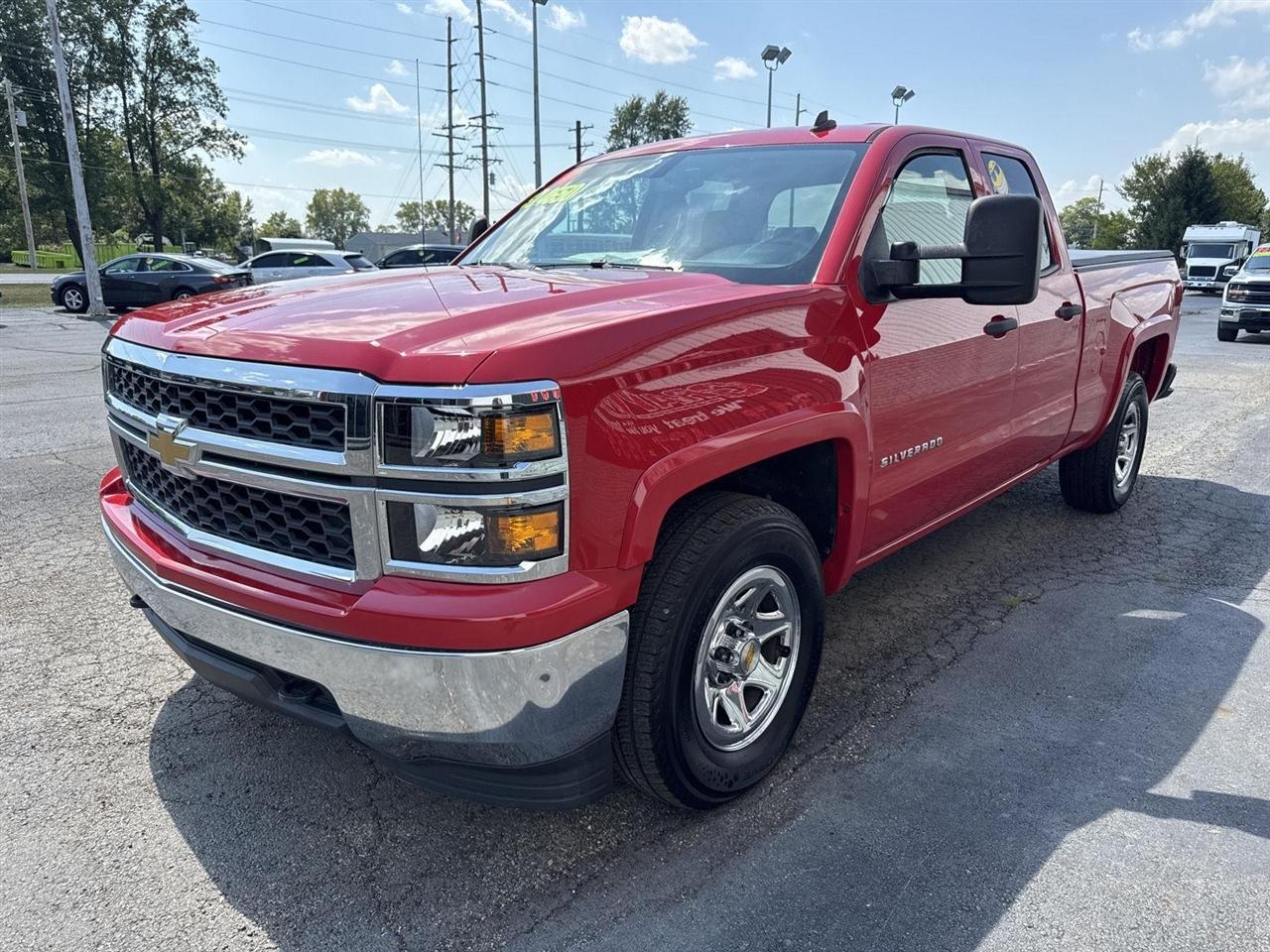 Chevrolet Silverado 1500 4WD Double Cab 143.5" Work Truck w/2WT 2014