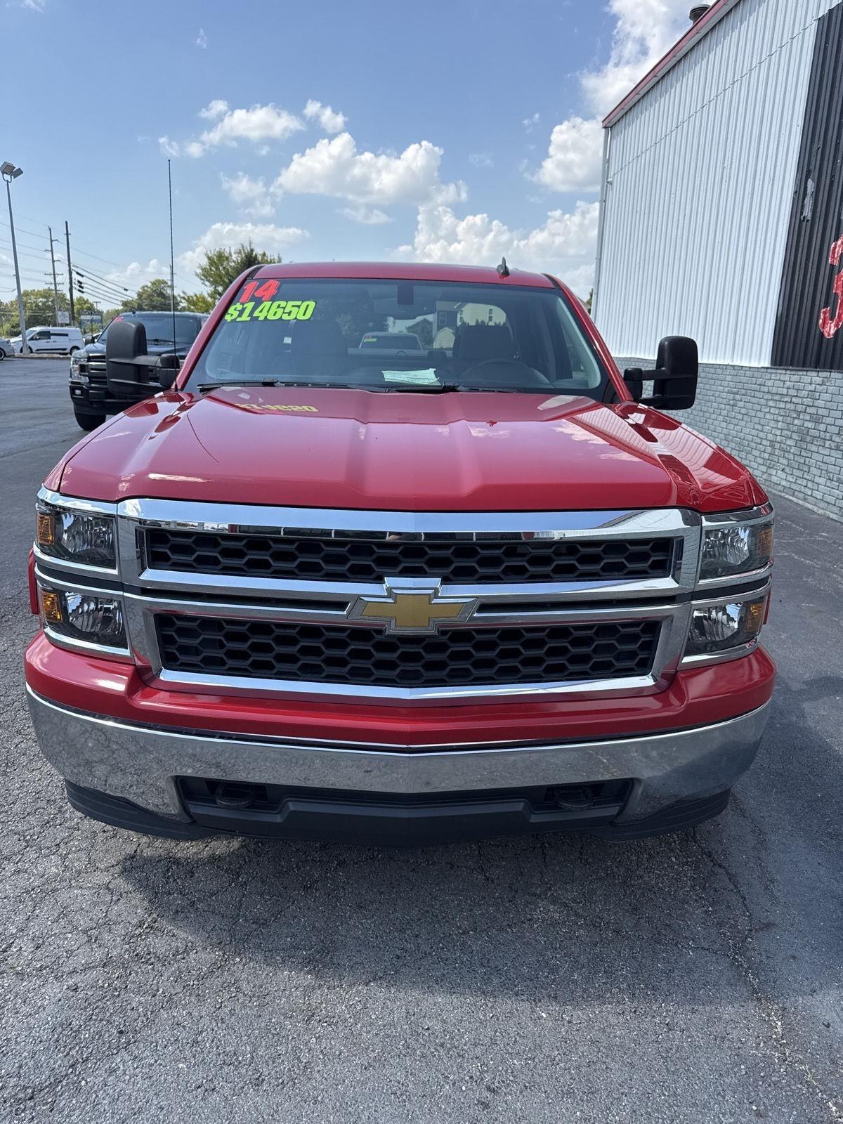 Chevrolet Silverado 1500 4WD Double Cab 143.5" Work Truck w/2WT 2014