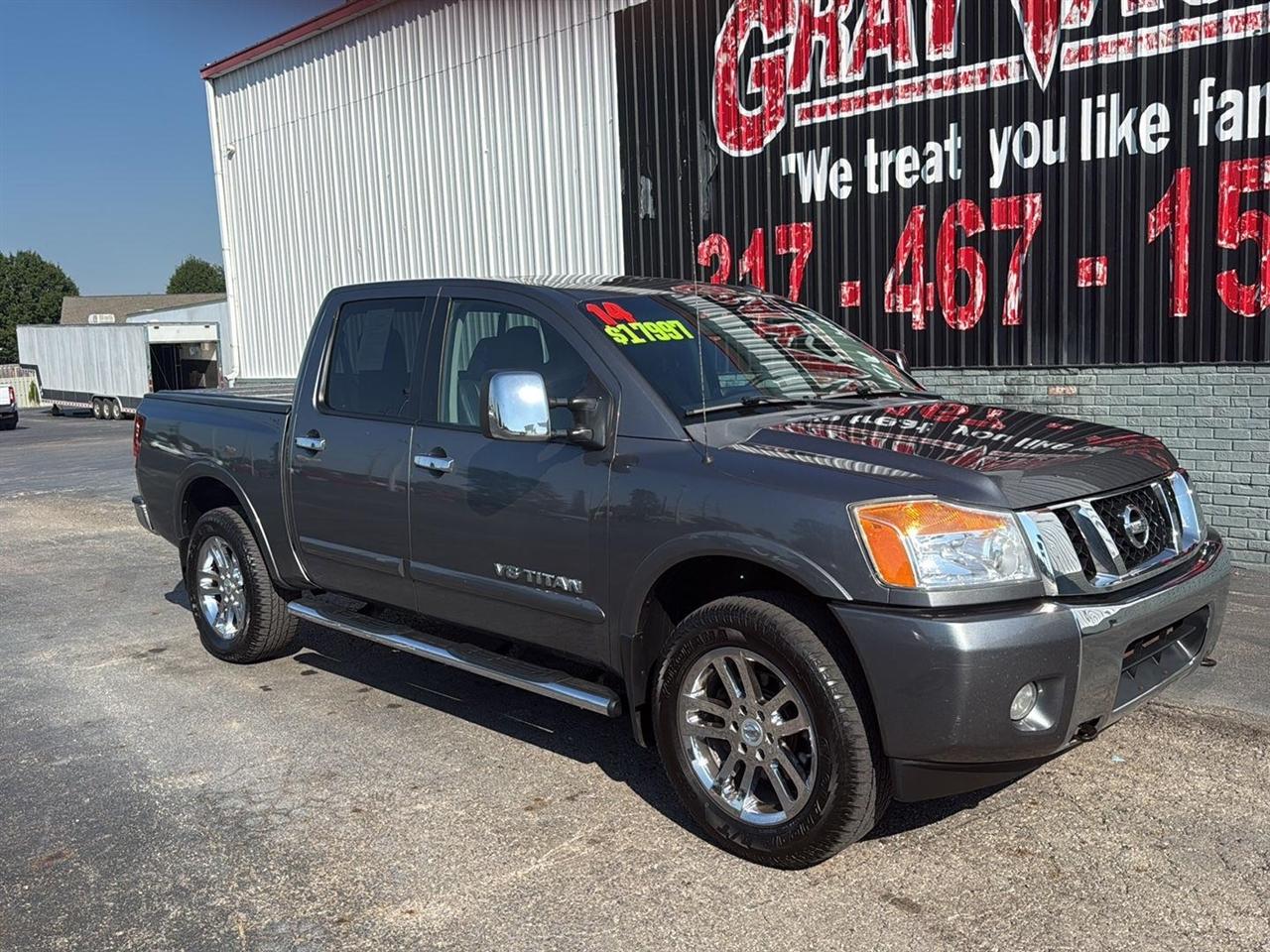 Nissan Titan 4WD Crew Cab SWB PRO-4X 2014