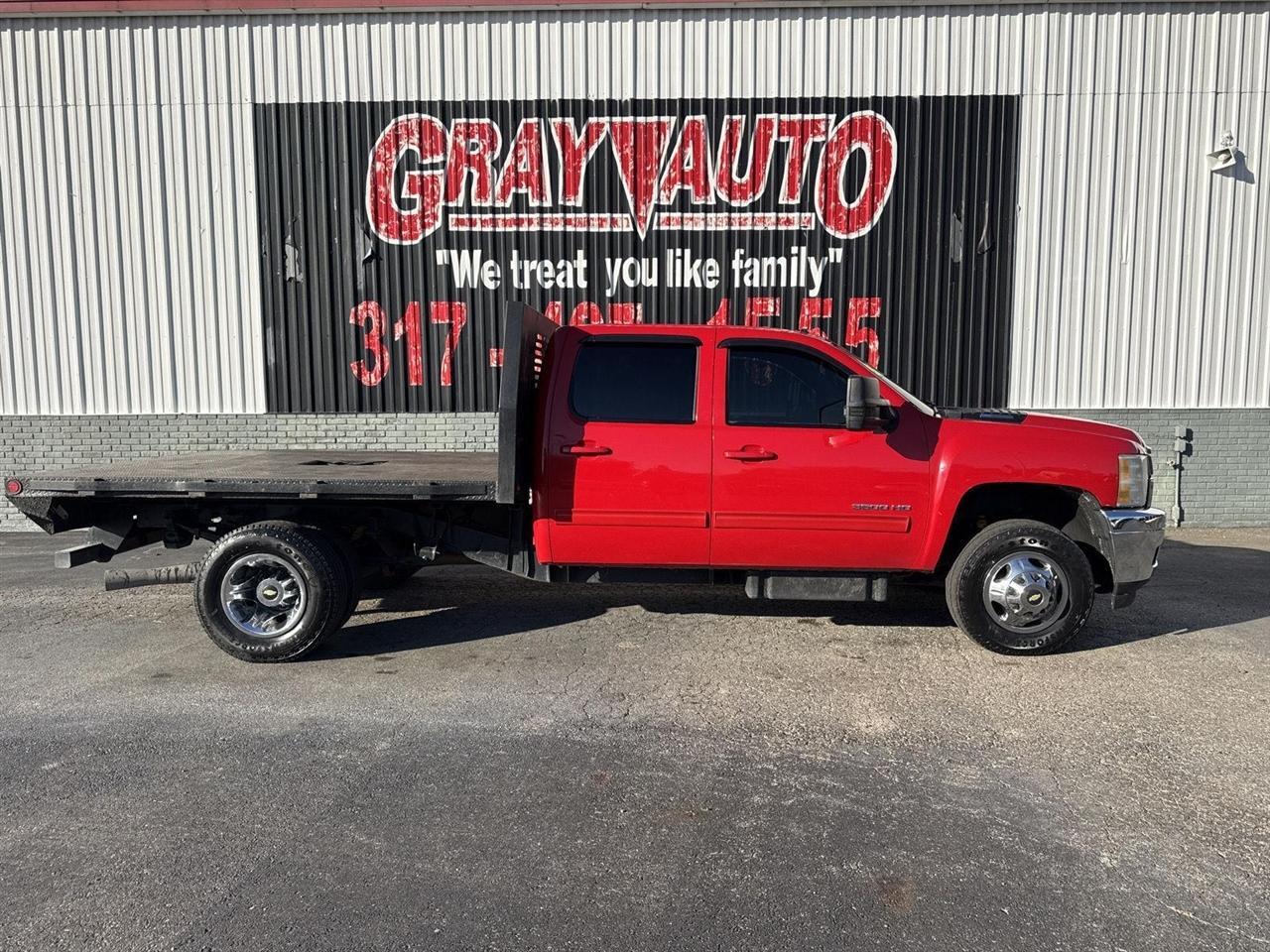 2012 Chevrolet Silverado 3500HD 4WD Crew Cab 167.7" LTZ