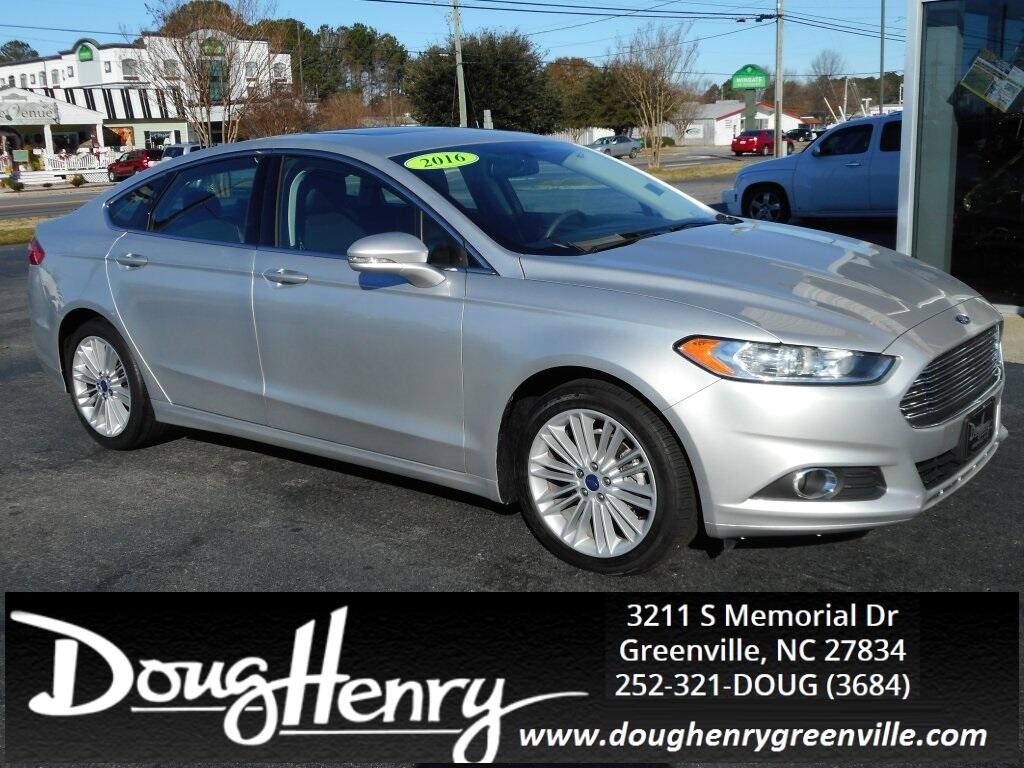 Used 2016 Ford Fusion SE for Sale in Greenville NC 27834 ...