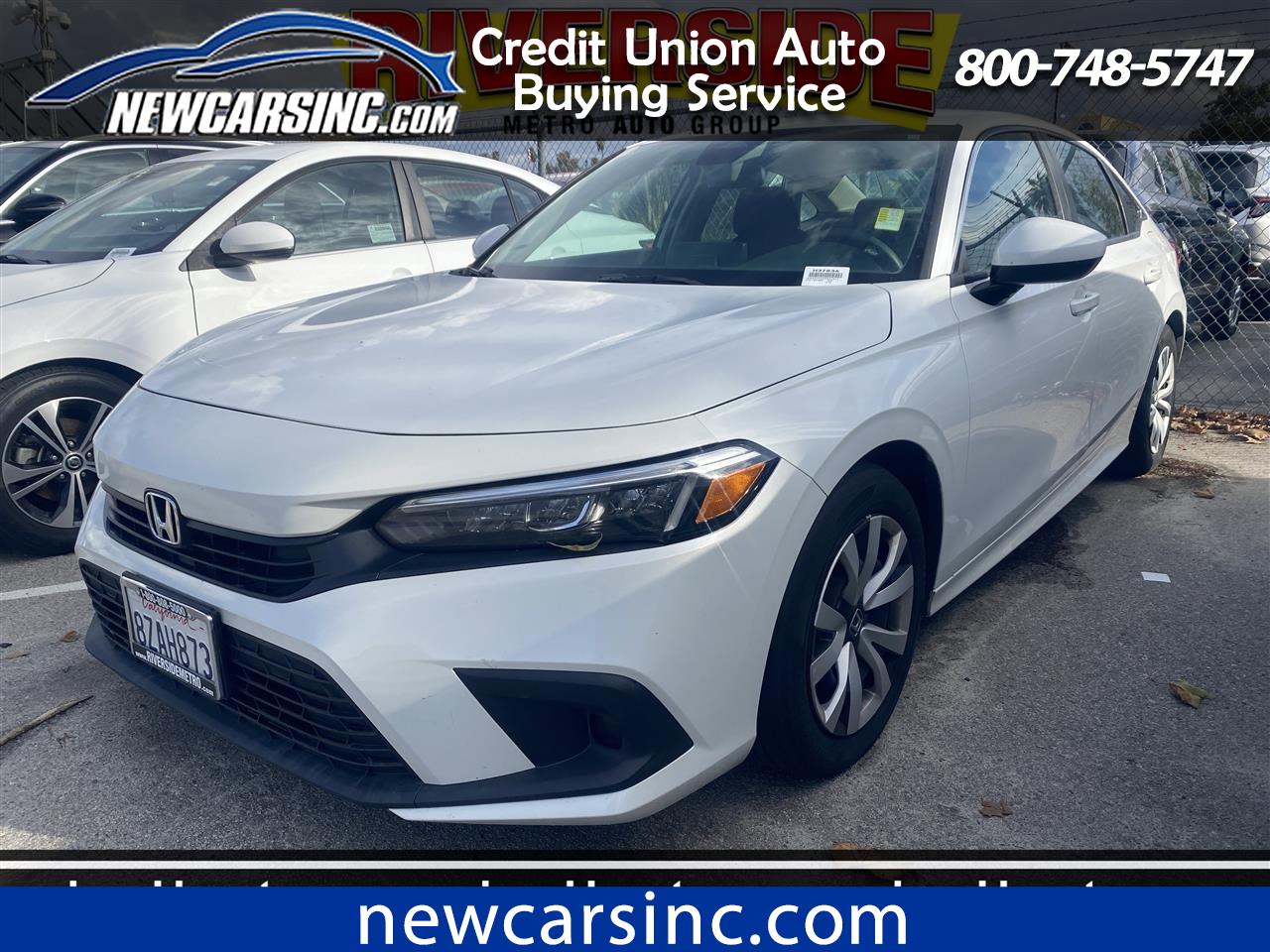 2022 Honda Civic LX Sedan CVT