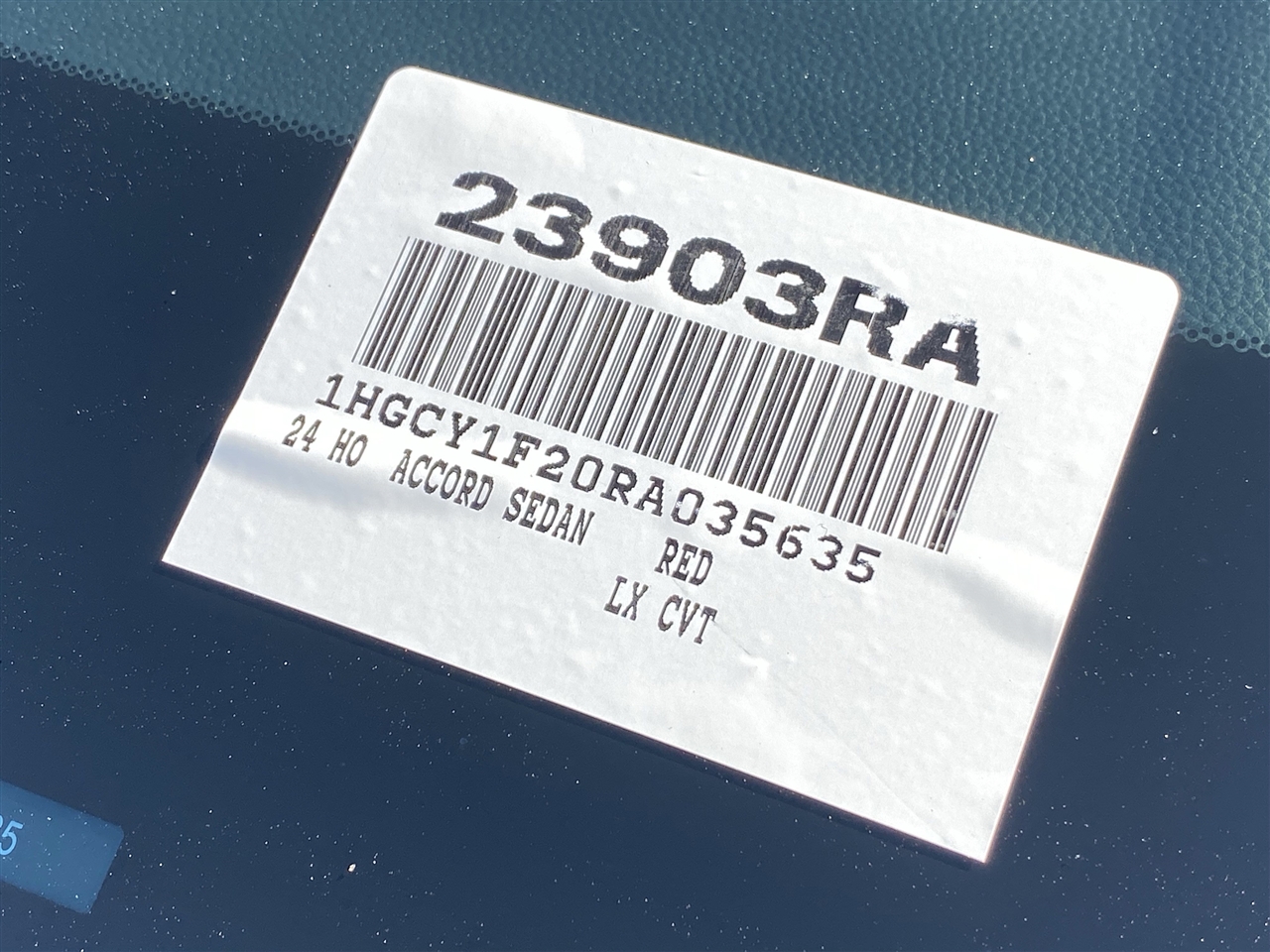 Honda Accord LX 2024