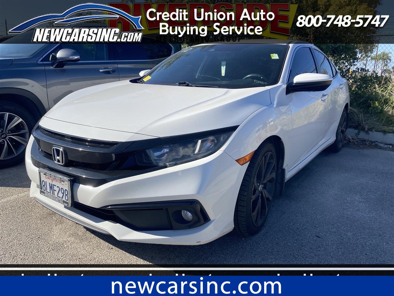 2019 Honda Civic EX Honda Sensing Sedan CVT