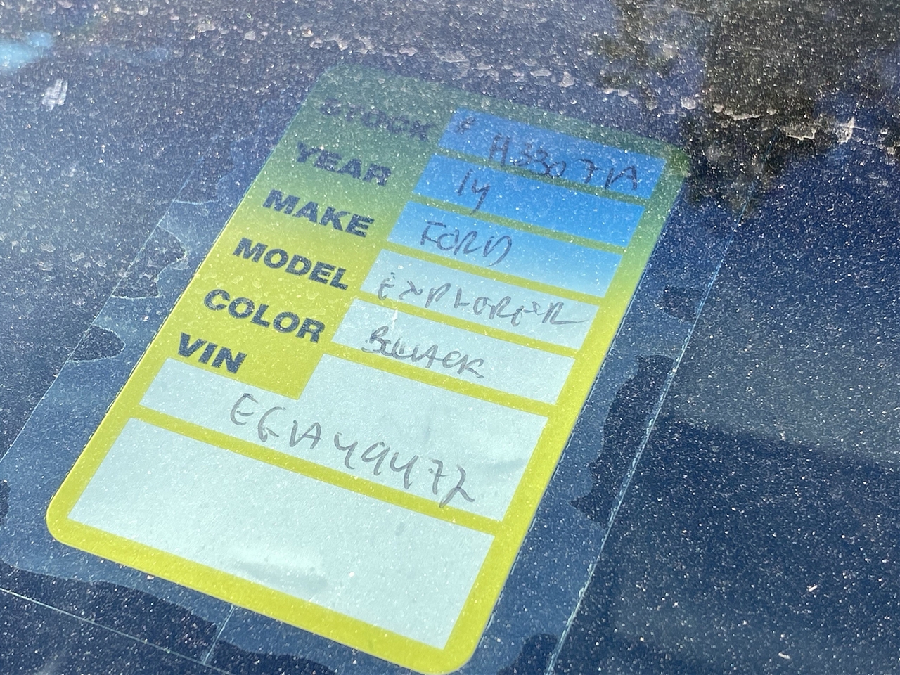 Ford Explorer XLT FWD 2014