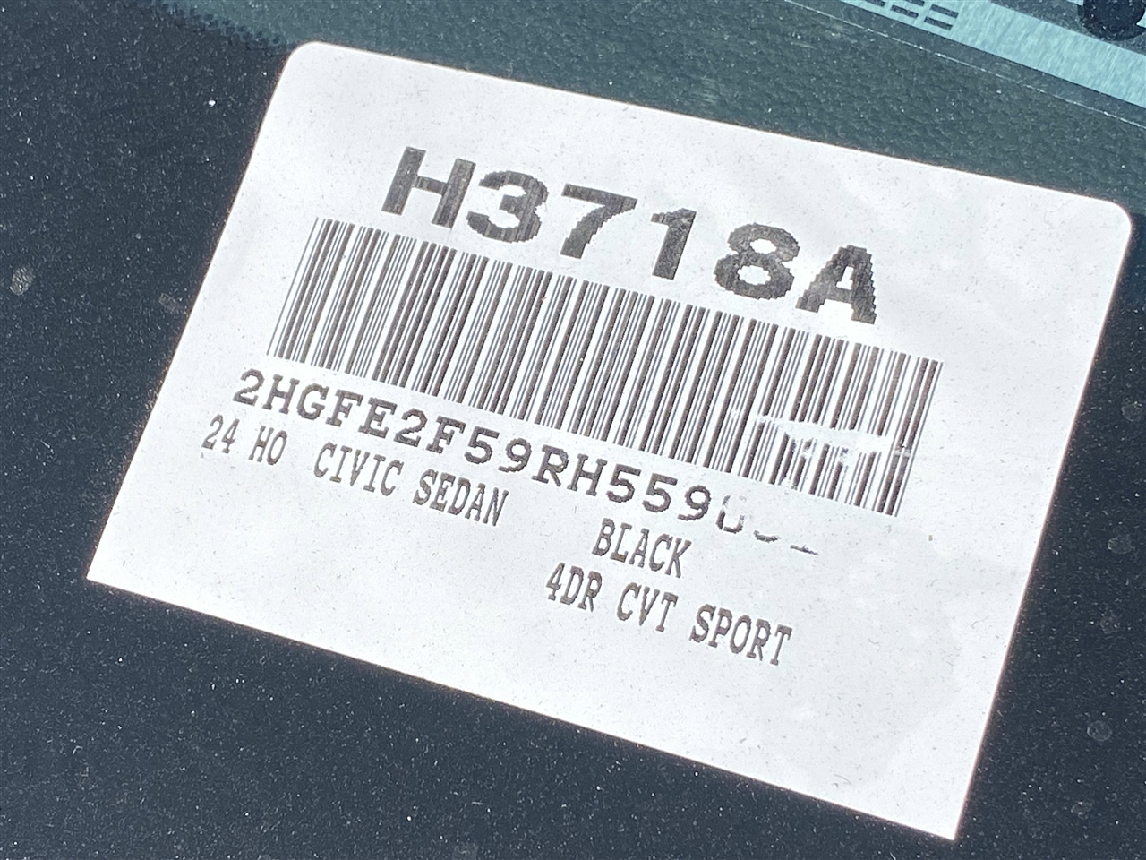 Honda Civic Sport 2024