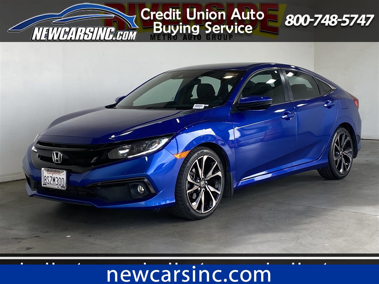 2020 Honda Civic EX Honda Sensing Sedan CVT