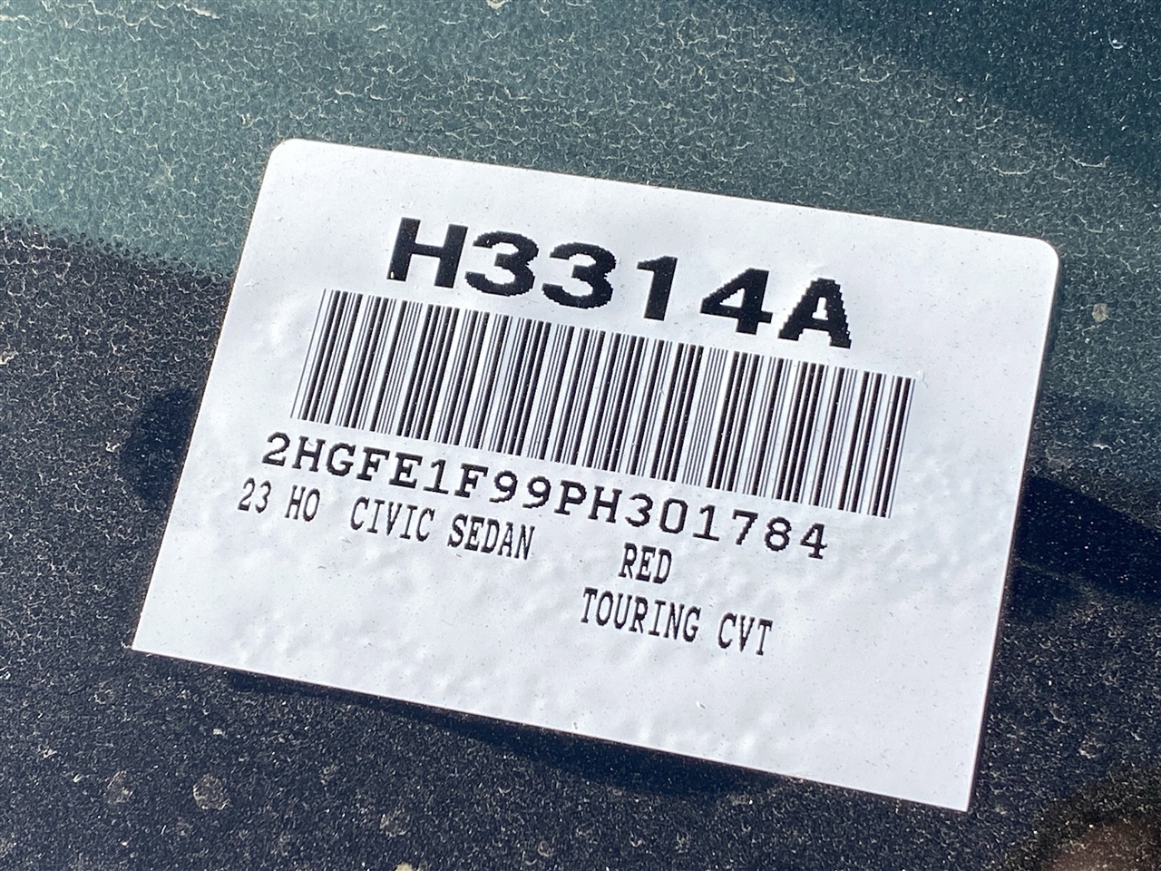 Honda Civic Touring Sedan CVT 2023