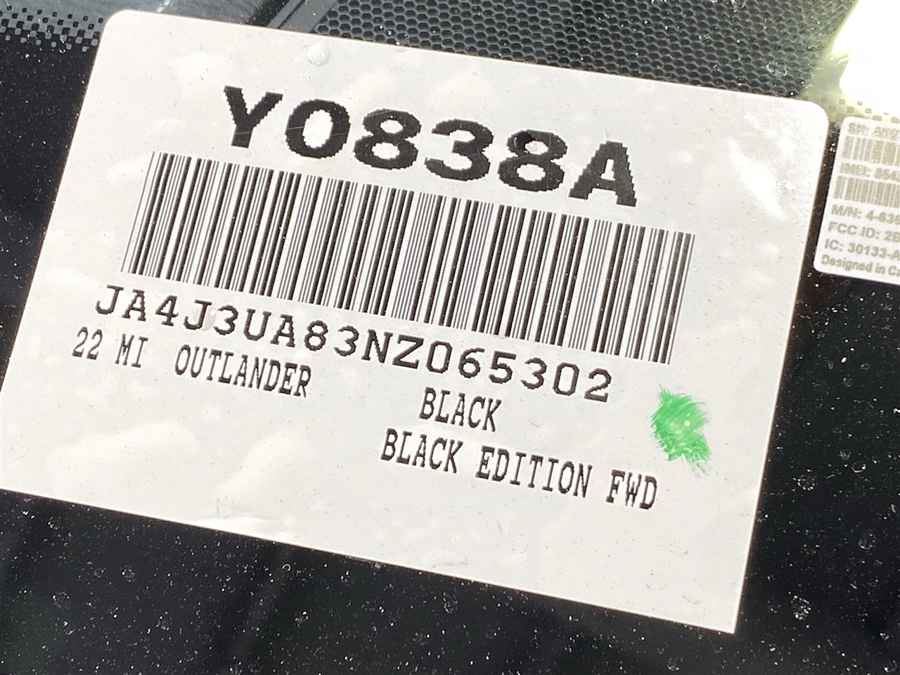 Mitsubishi Outlander SE 2WD 2022