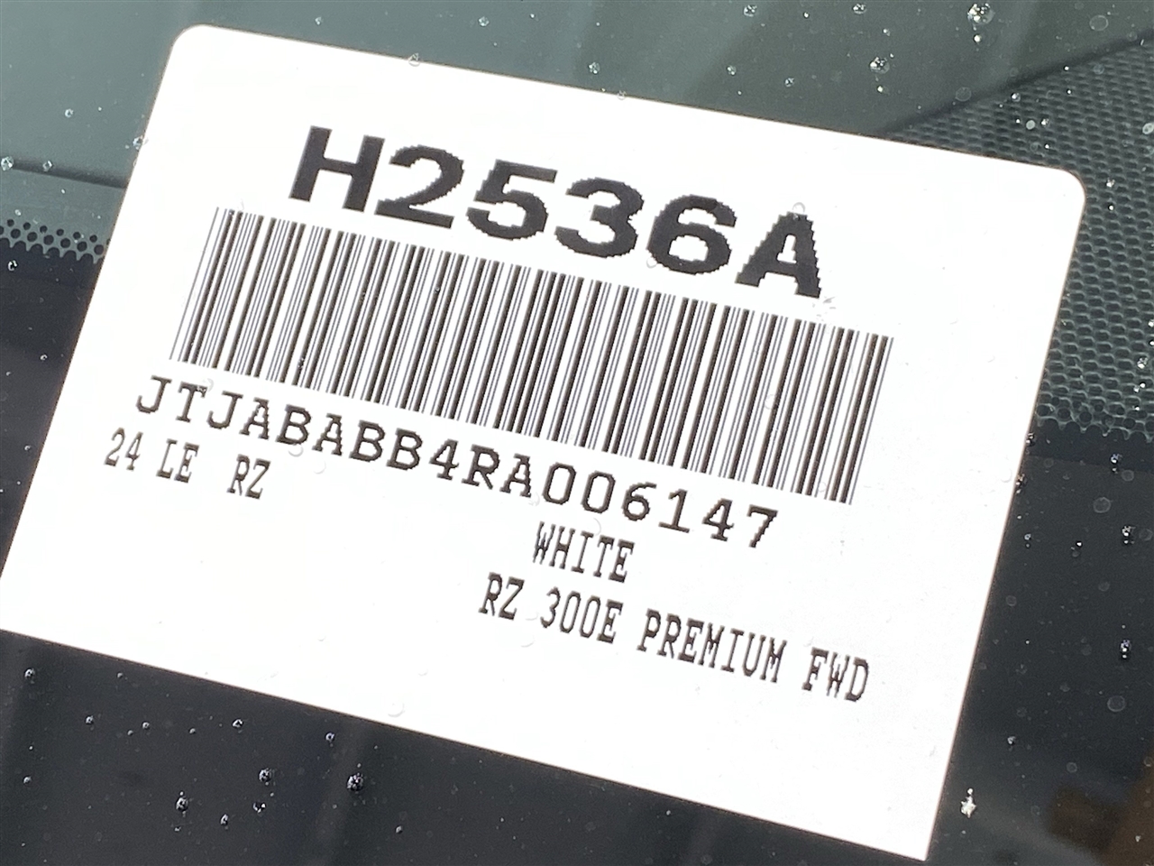 Lexus RZ 300e Premium w/18" Wheels 2024