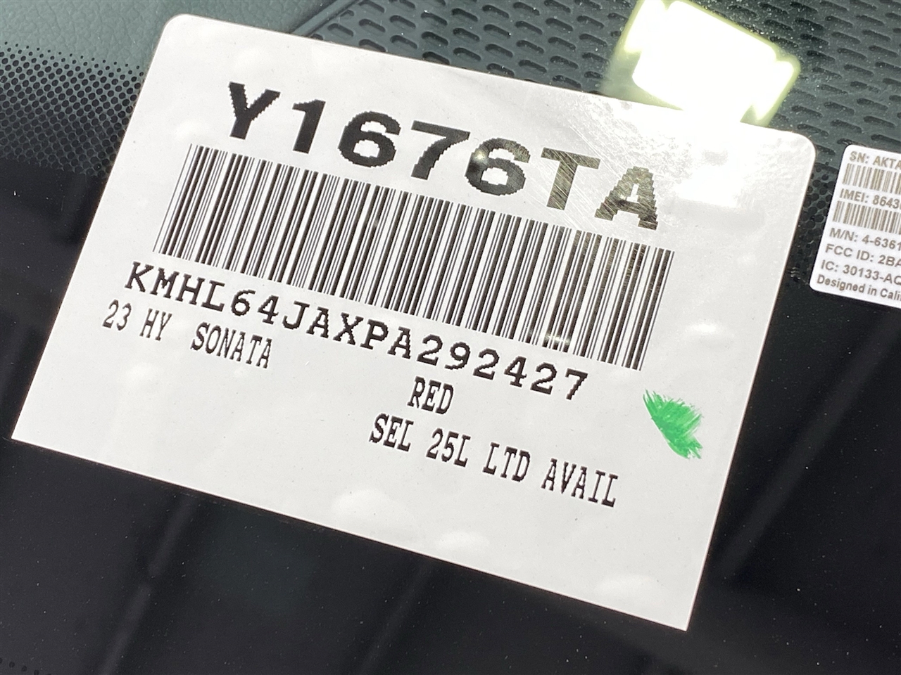 Hyundai Sonata SEL 2023