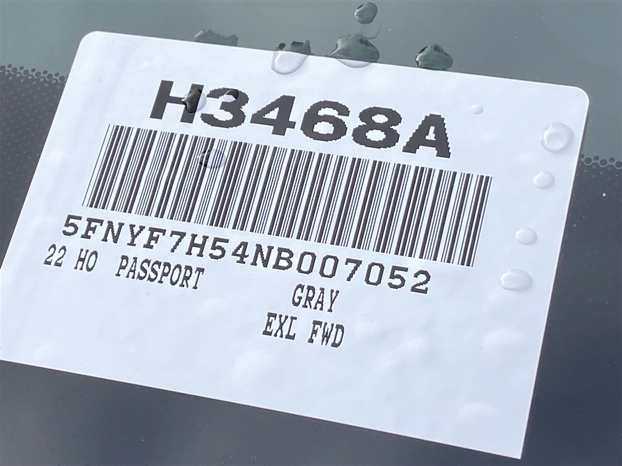 Honda Passport EX-L 2022